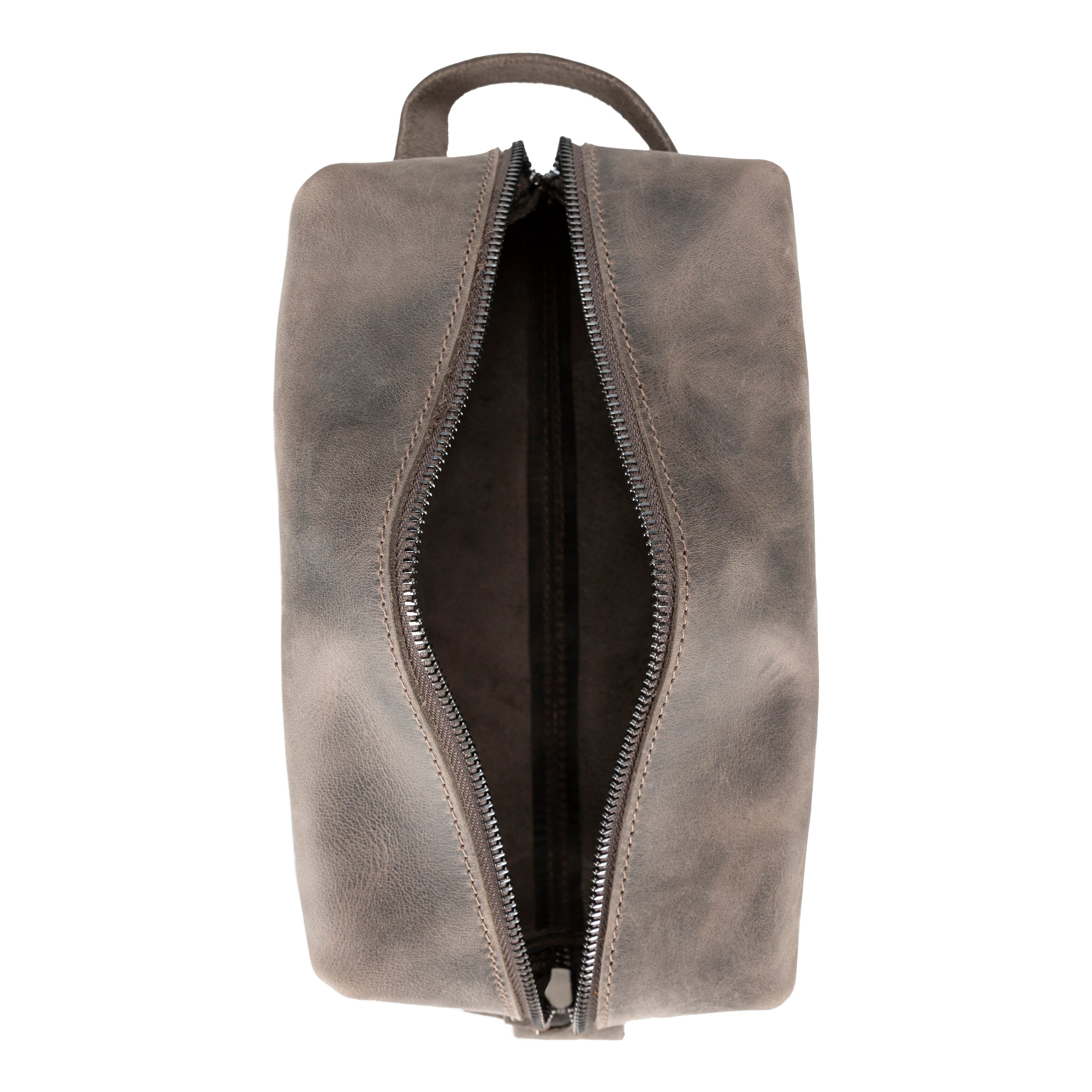 Trousse de toilette Eve en cuir, taille XL