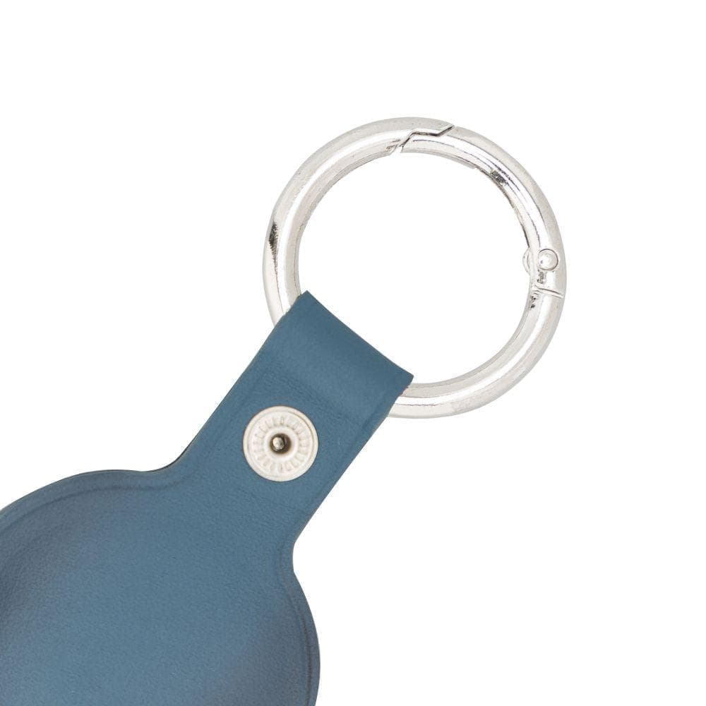 Bouletta Arta Genuine Leather Keychain for Apple Airtag Vegetal Burnished Red