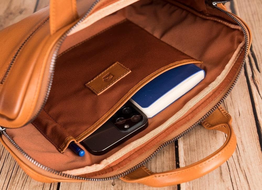 Apollo Geniun Leather Laptop Bag 13'' / BRN4EF