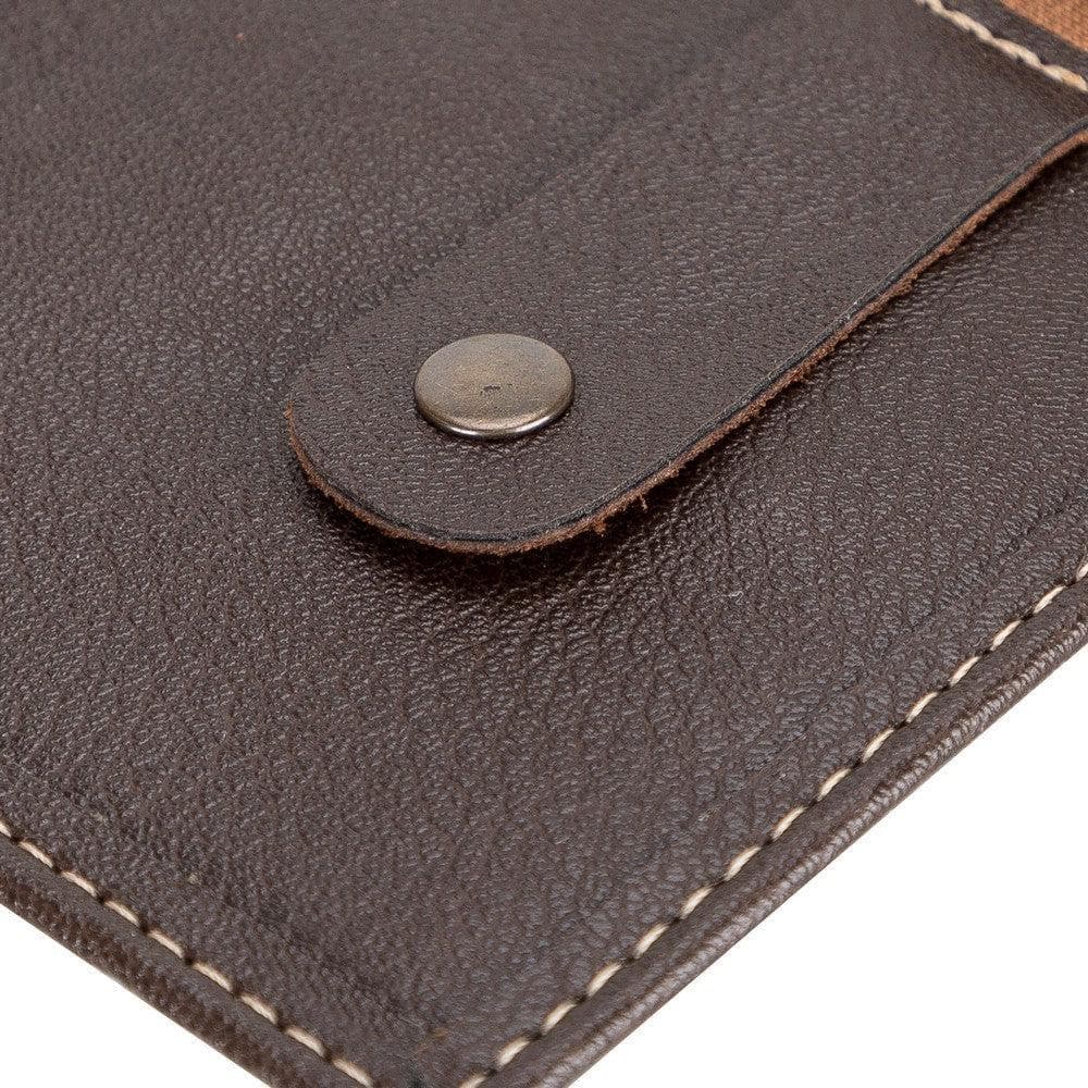 Geniun Leather Business Orginizer Sax Blue Bouletta