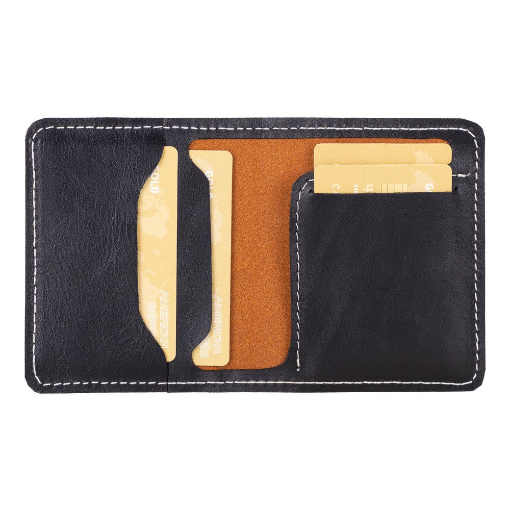 Porte-cartes polyvalent en cuir