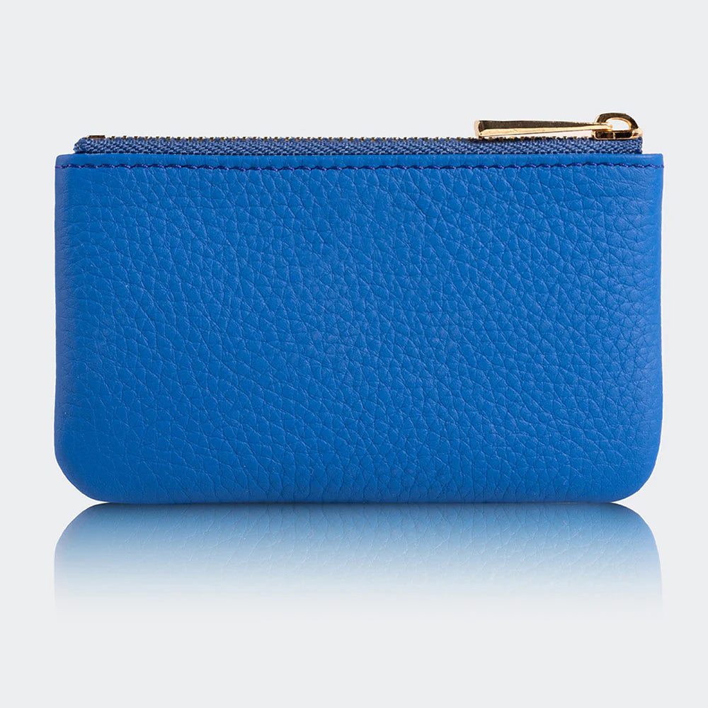 3002 Unisex Leather Coin Purse With Zipper