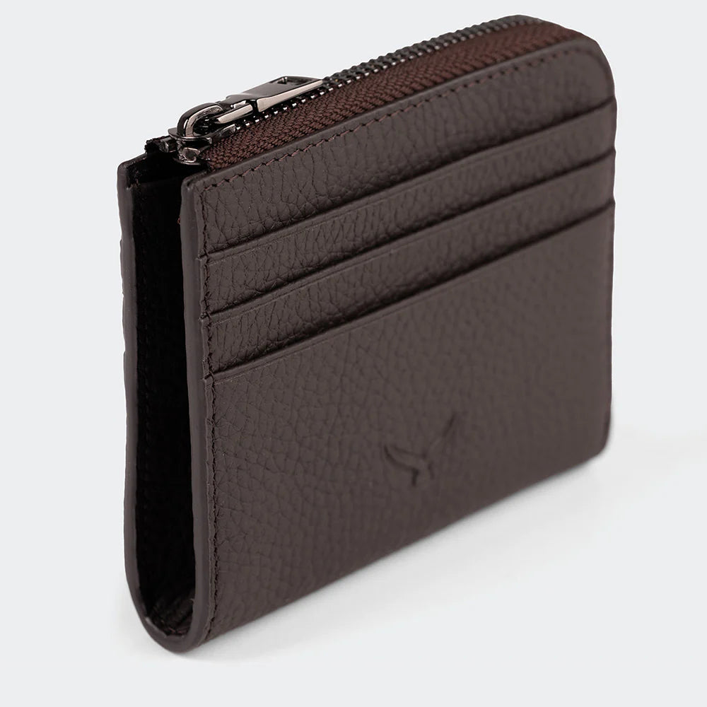 4506 Men Leather Card Holder With Zipper