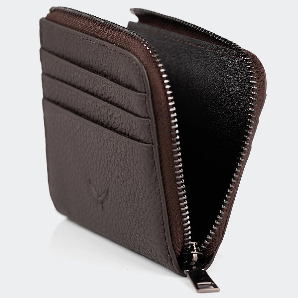 4506 Men Leather Card Holder With Zipper