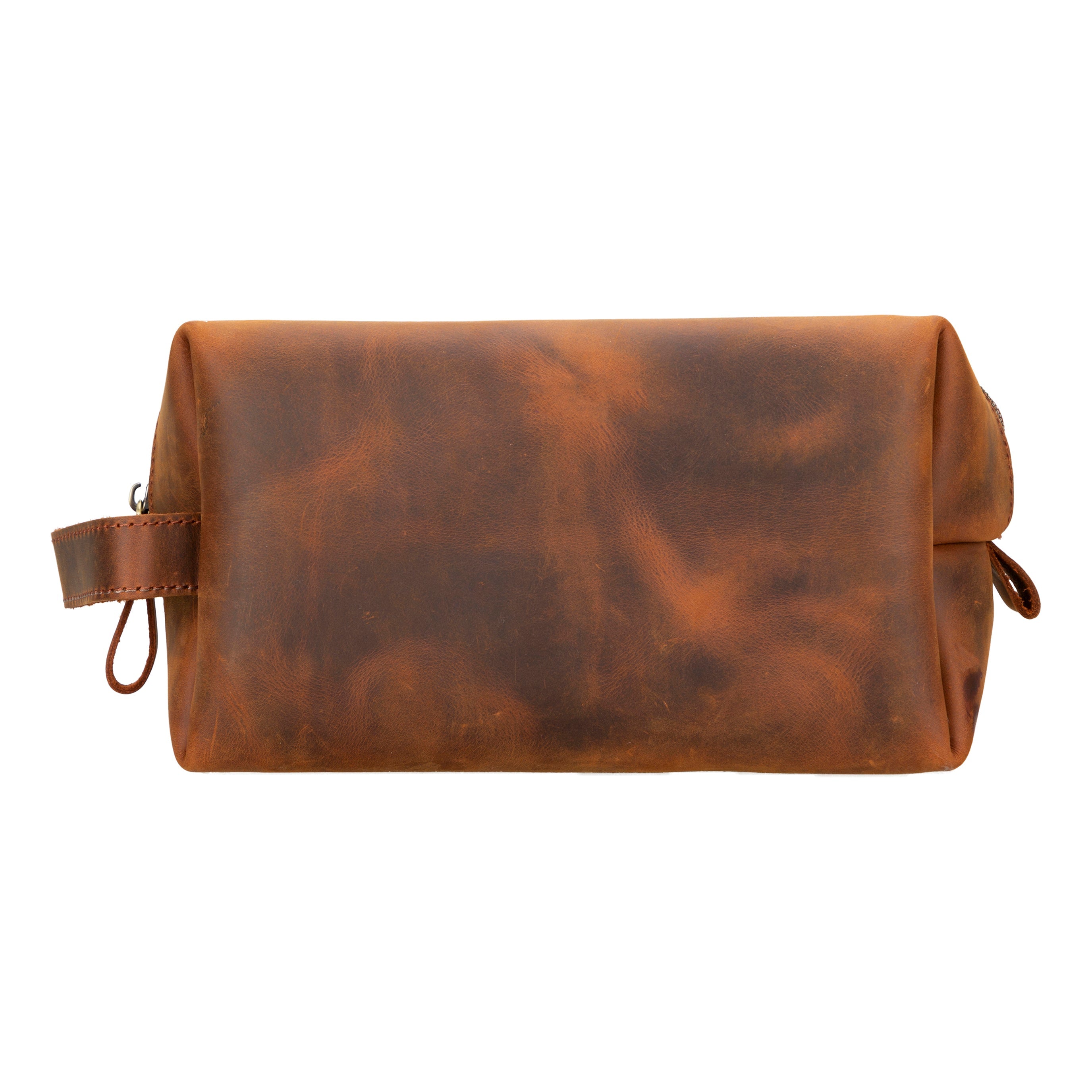 Trousse de toilette Eve en cuir, taille XL