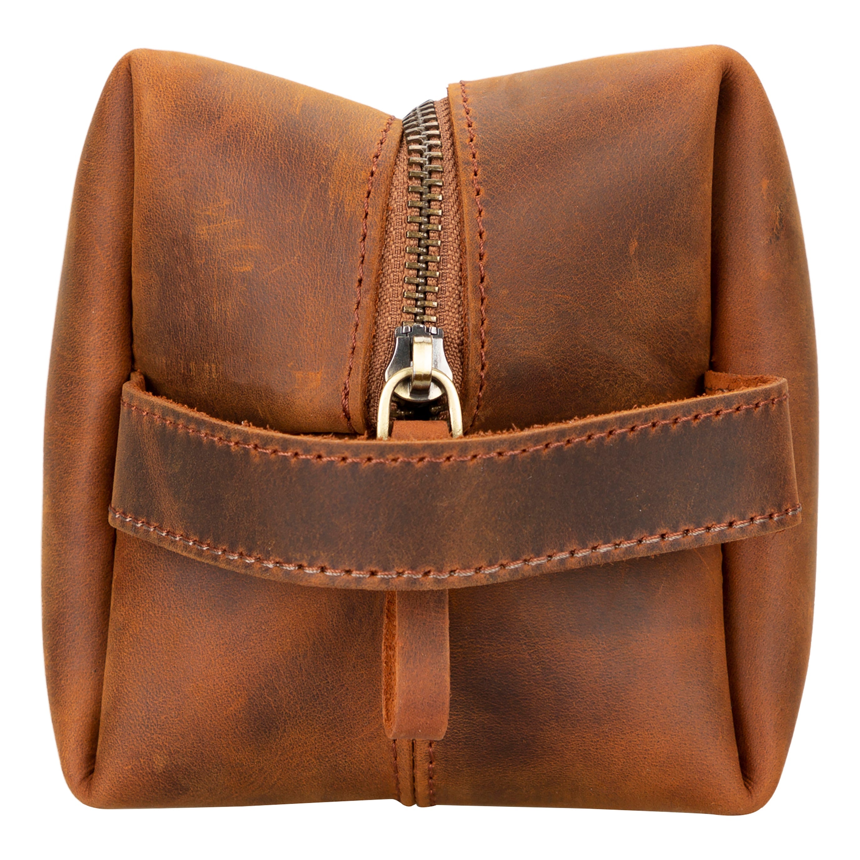 Trousse de toilette Eve en cuir, taille XL